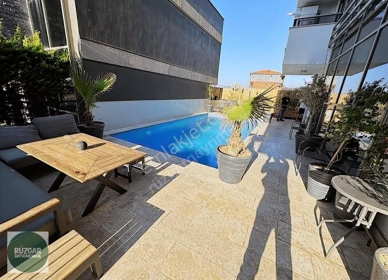 Menemen Villakent Satılık Villa RÜZGARDAN VİLLAKENTTE SATILIK_KENDİNE AİT HAVUZLU 3+2 VİLLA