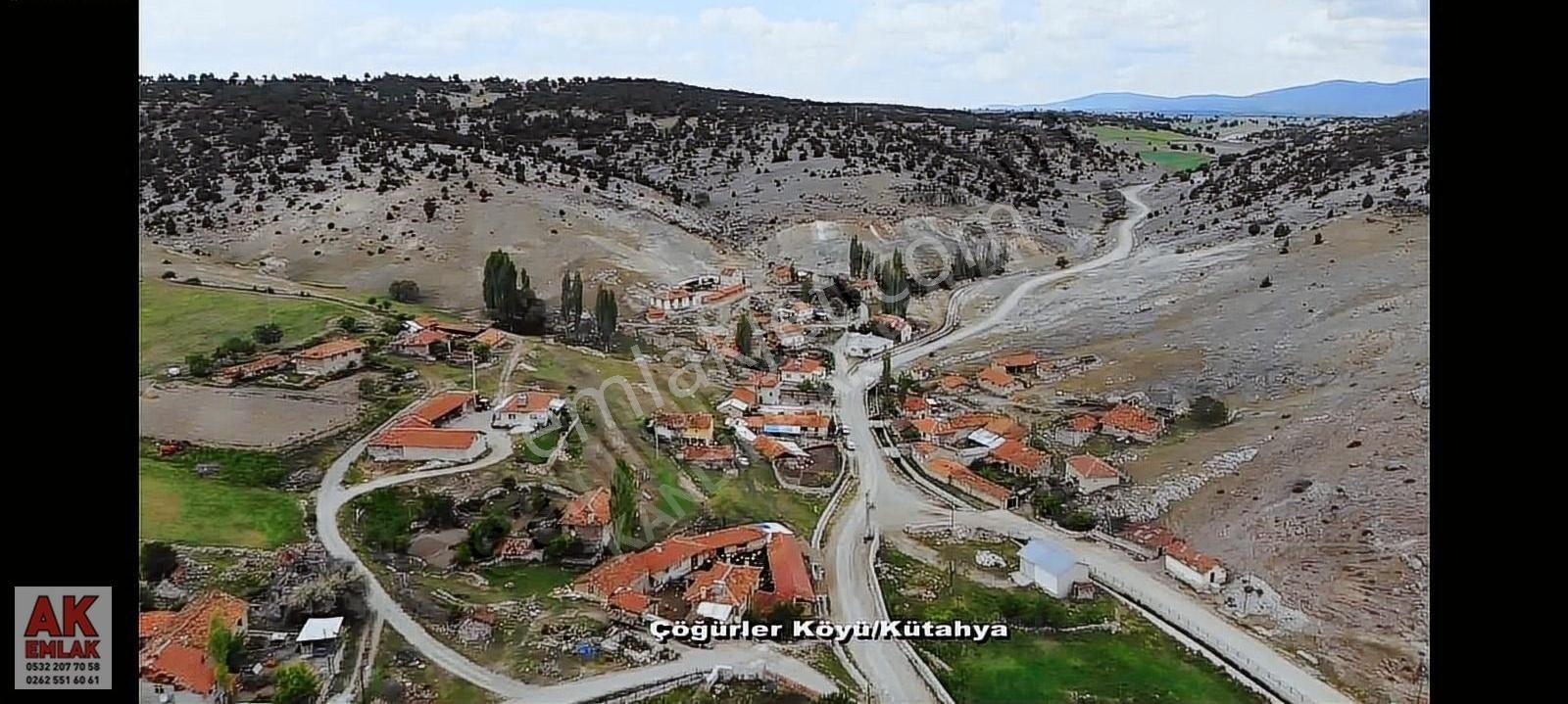 Kütahya Merkez Ahiler Köyü Satılık Tarla KÜTAHYA MERKEZ AHİLER DE ASFALTA 2. PARSEL ARAZİ