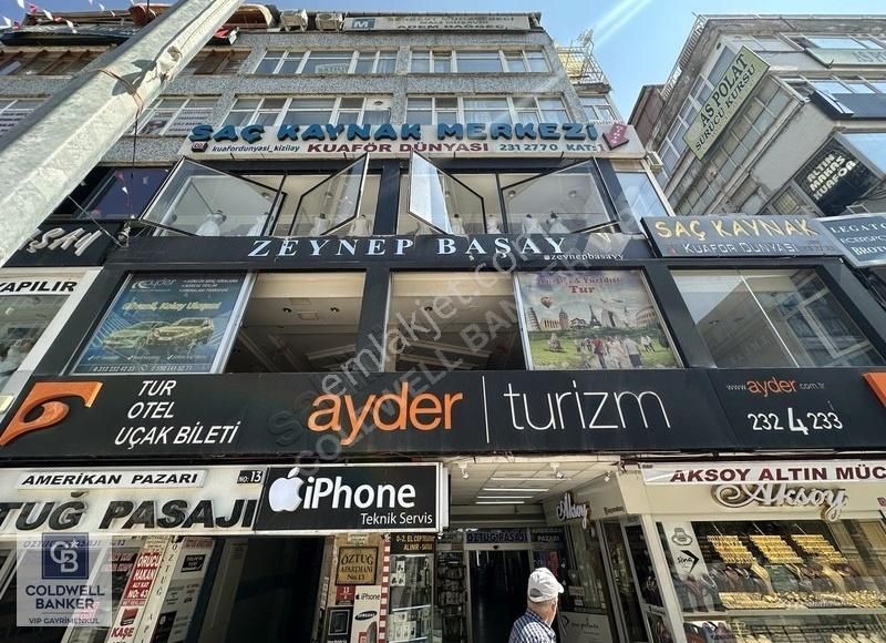 Çankaya Kızılay Satılık Ofis KIZILAY İZMİR CADDESİNDE TABELA DEĞERİ YÜKSEK SATILIK BÜRO&OFİS