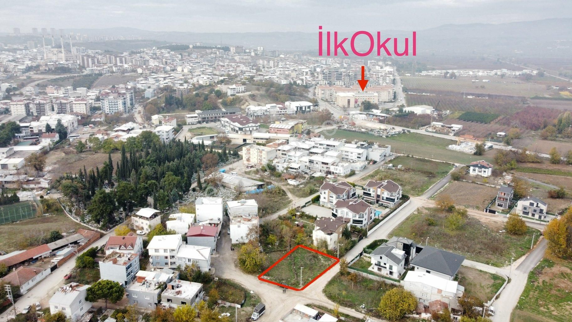 Osmangazi Yunuseli Satılık Villa İmarlı Yunuseli Merkezde Villa İmarlı Hisseli Arsa