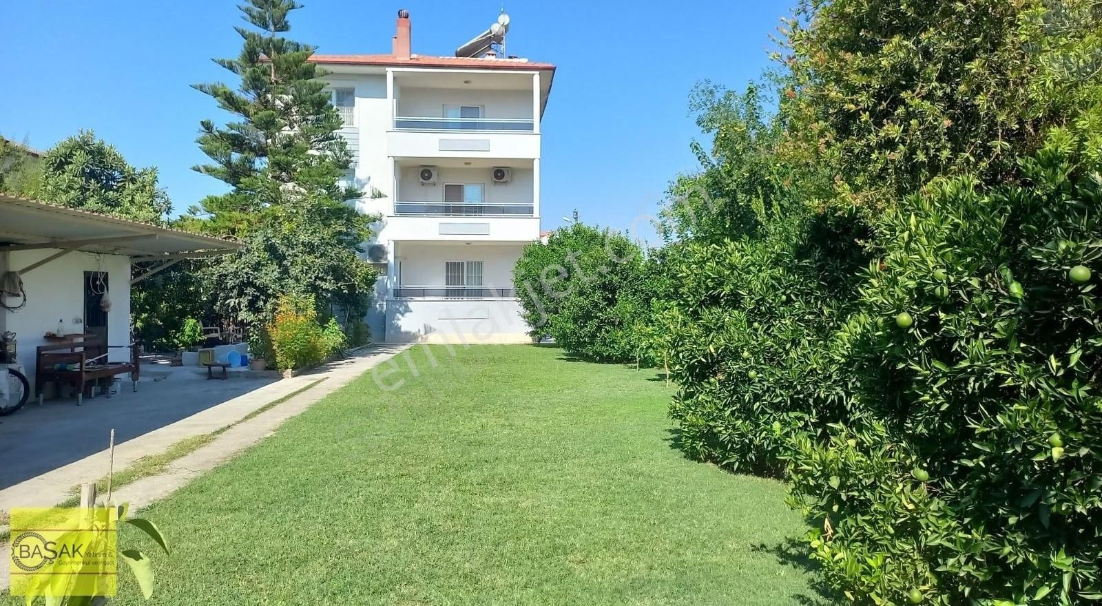 Dalaman Merkez Kiralık Daire BAŞAK TAN MERKEZ DE 160 M2 EŞYALI GENİŞ TERASLI ŞÖMİNELİ 1+1