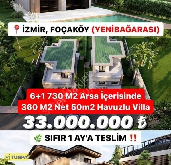 Foça Hacıveli Satılık Villa İZMİR FOÇA YENİ BAGARASI FOÇA KÖY VİLLA SATILIK