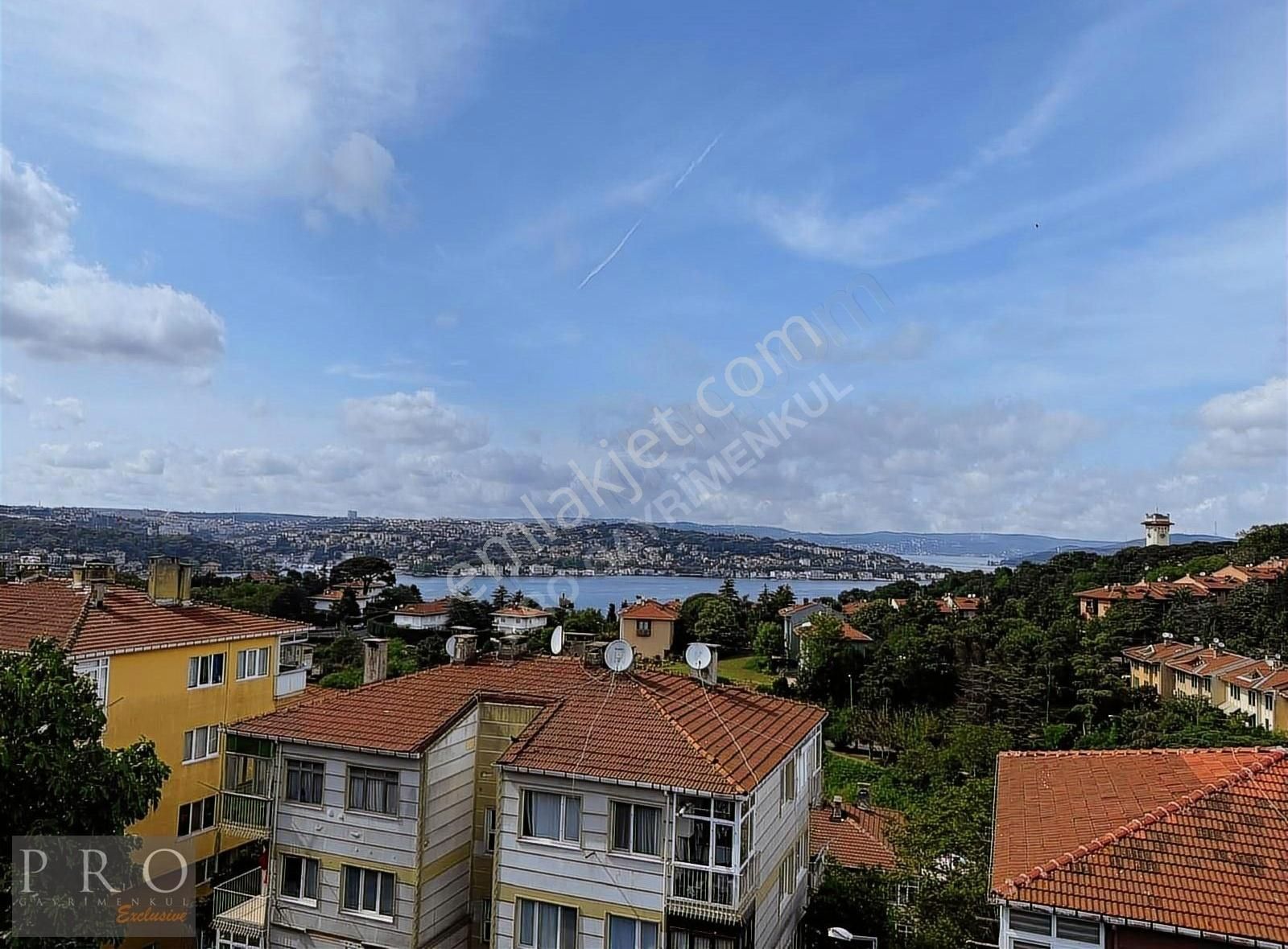 Beykoz Kanlıca Satılık Daire Pro'dan Ormancı Sitesinde Boğaz Manzaralı Satılık Daire