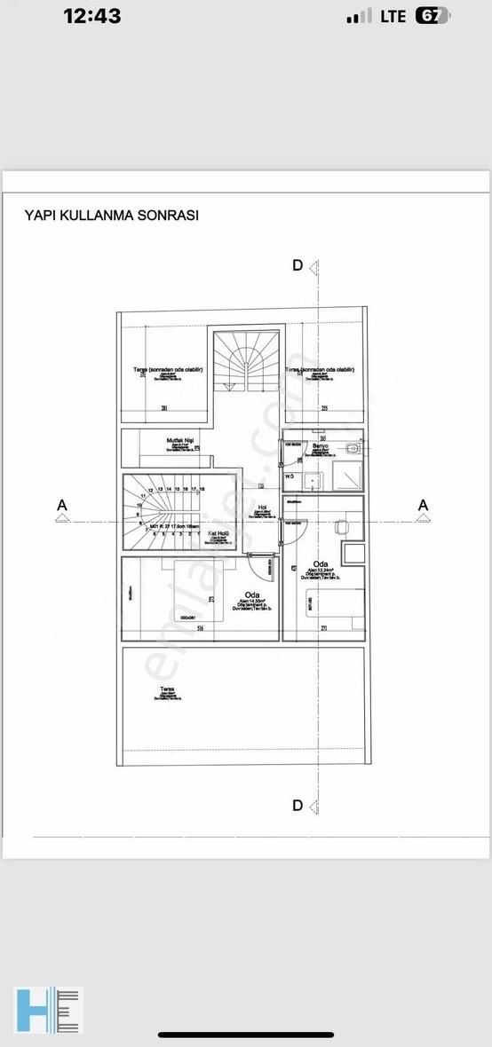 Gürsu İstiklal Satılık Konut İmarlı Gürsu İstiklal De Projeli 145m2 Satılık Arsa