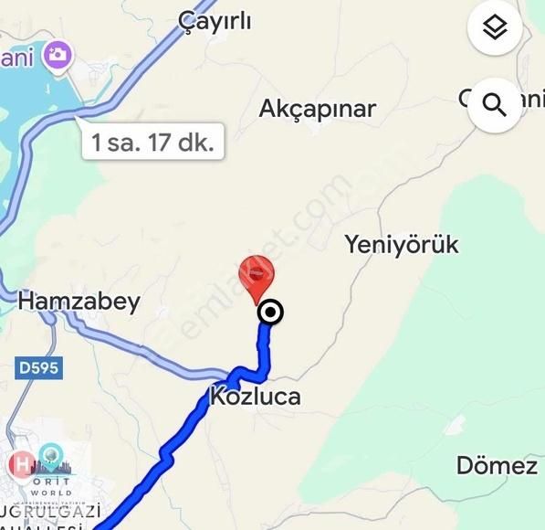 İnegöl Kozluca Satılık Tarla İNEGÖL KOZLUCA OSB YAKININDA SATILIK TARLA