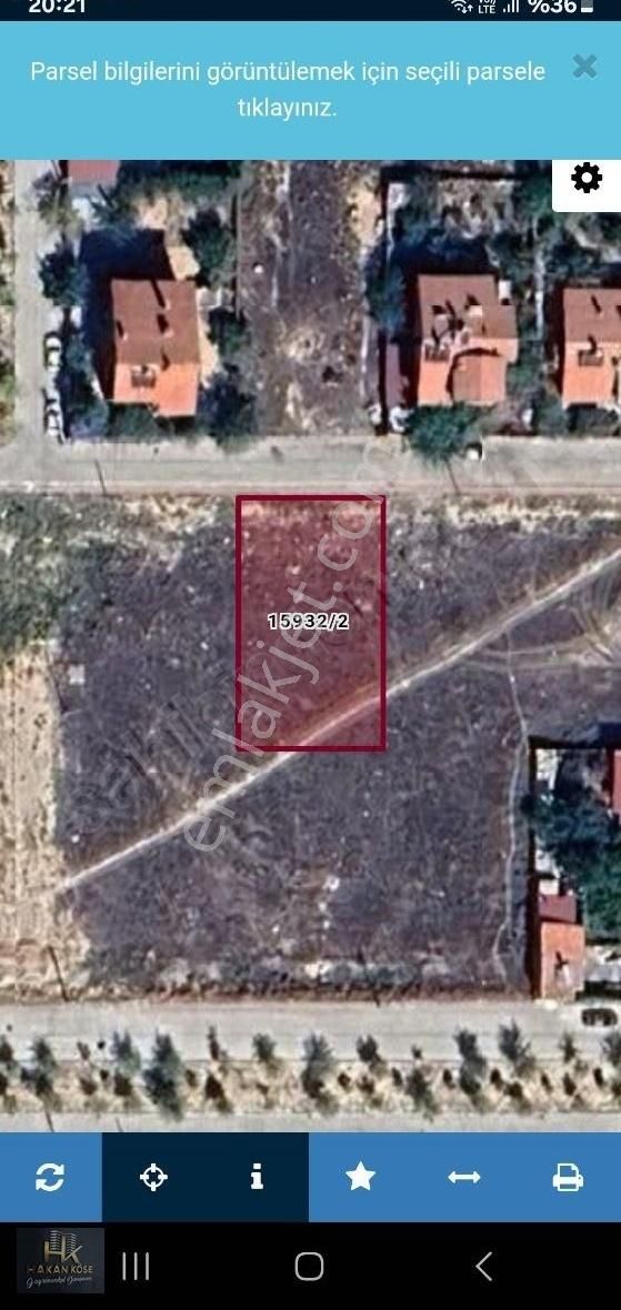 Selçuklu Parsana Satılık Konut İmarlı Stadyuma Yakın 620 M2 Villalık Arsa