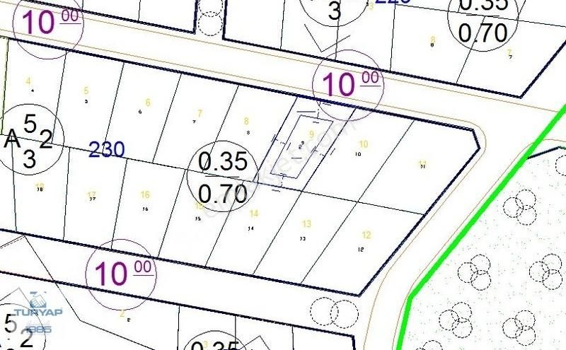 Çınarcık Hasanbaba Satılık Konut İmarlı TURYAPTAN YALOVA ÇINARCIK HASANBABA 335 M2. 2.5 KAT İMARLI ARSA