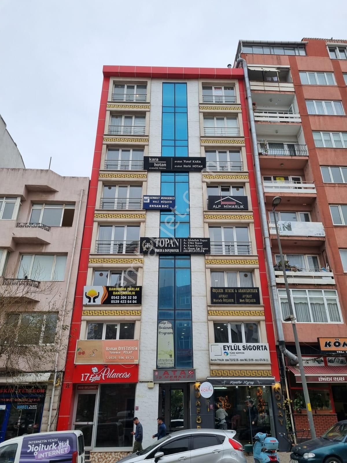 Balıkesir Bandırma Boğaz Manzaralı Satılık Daire Demka Ozan'dan 17 Eylül Mah.'de Şehir Merkezinde SATILIK 1+1 DAİRE 