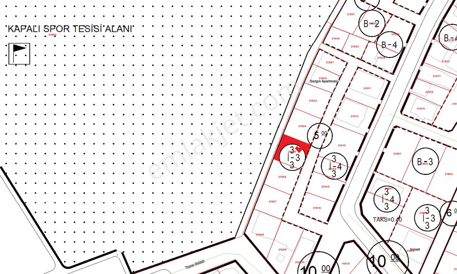 Bafra Kemalpaşa Satılık Konut İmarlı  3 KATA İMARLI SATILIK ARSA