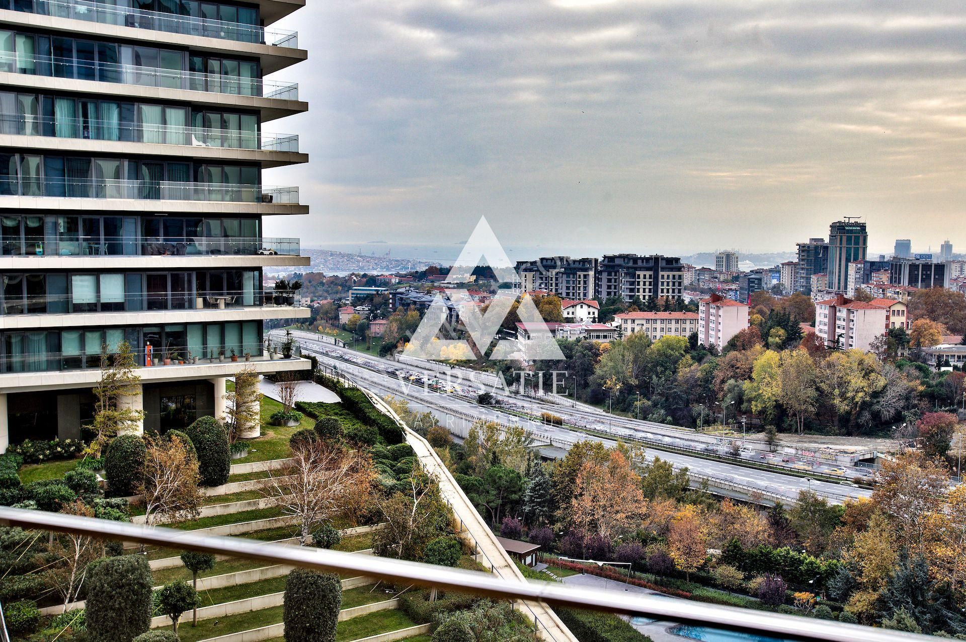 İstanbul Beşiktaş Kiralık Residence  Zorlu Center Rezidans'ta Kiralık Daire