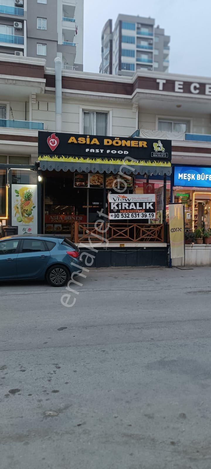 Mezitli Deniz Kiralık Daire VİEW’DEN TECE’NİN EN İŞLEK CADDESİN DE KİRALIK DÜKKAN