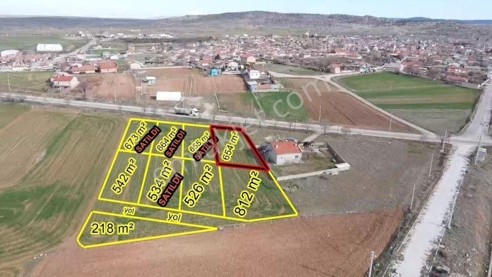 Akören Tülce Satılık Konut İmarlı  AKÖREN TÜLCE DE 654 M2 KONUT İMARLI ARSA