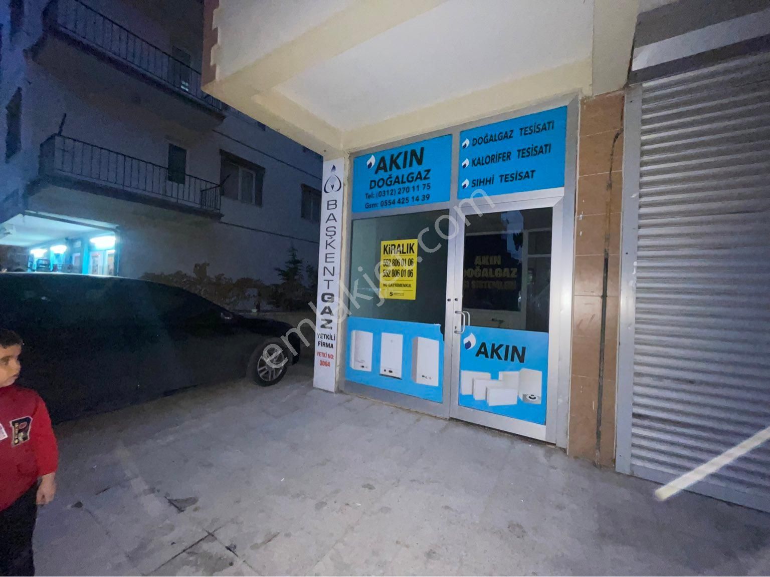 Sincan Akşemsettin Kiralık Dükkan & Mağaza  SİNCAN AKŞEMSETTİN MH.'DE 35M2 CADDE KENARI KİRALIK DÜKKAN 