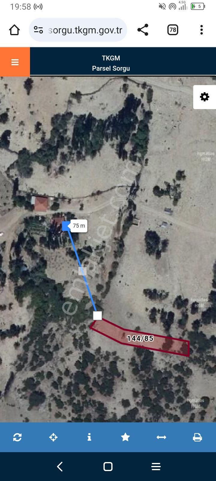 *840 M2 Elektrik Su Yol A 80 Metre Sahibinden Manzaralı Tek Tapu* - Görsel 2