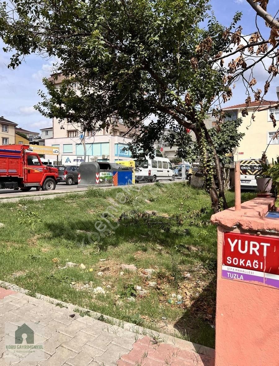 Tuzla Şifa Satılık Ticari İmarlı KORU EMLAK'TAN SATILIK 213m2 ARSA İNÖNÜ CD CEPHE KÖŞE PARSEL