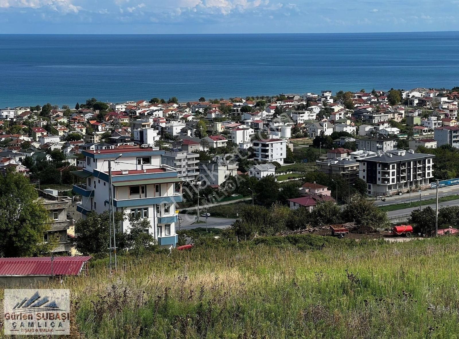 Atakum Güzelyurt Satılık Konut İmarlı Çamlıcadan Anayola 600m Mükemmel Konumda Süper Deniz Manzaralı