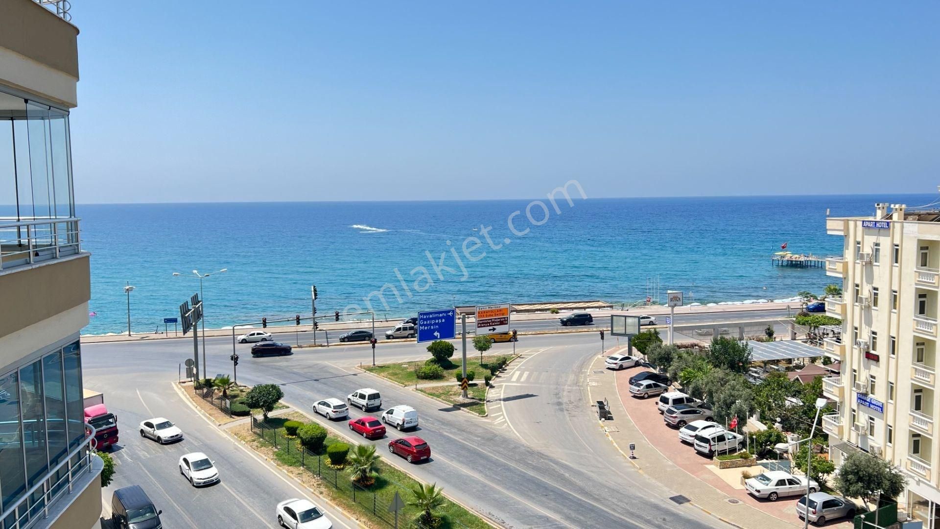 Alanya Tosmur Satılık Daire 2+1 FULL SEA VIEW APARTMENT FOR SALE BY THE SEA ALANYA/TOSMUR