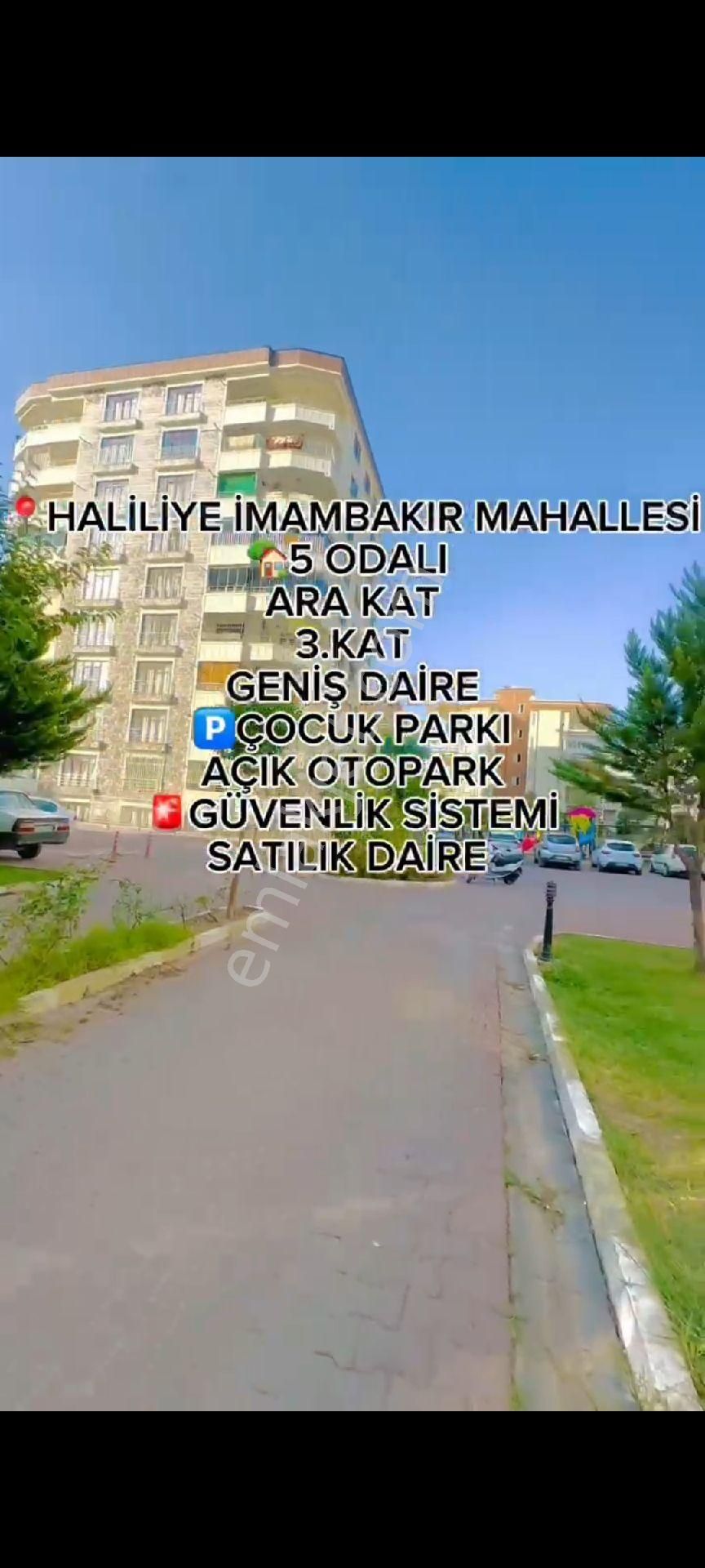 Haliliye İmam Bakır Satılık Daire Çift balkon çift banyo