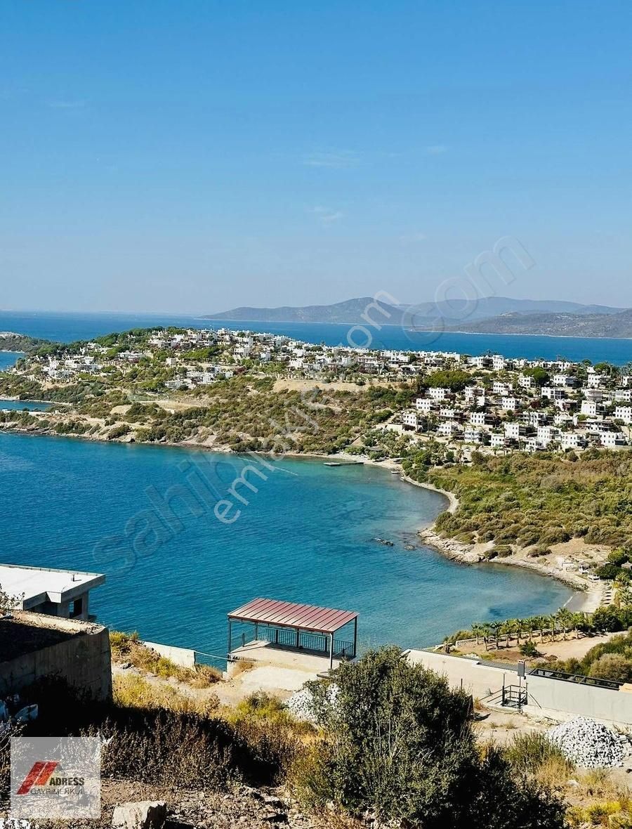 Milas Boğaziçi Satılık Konut İmarlı Bodrum Adabükünde Satılık Deniz Manzaralı Arsa