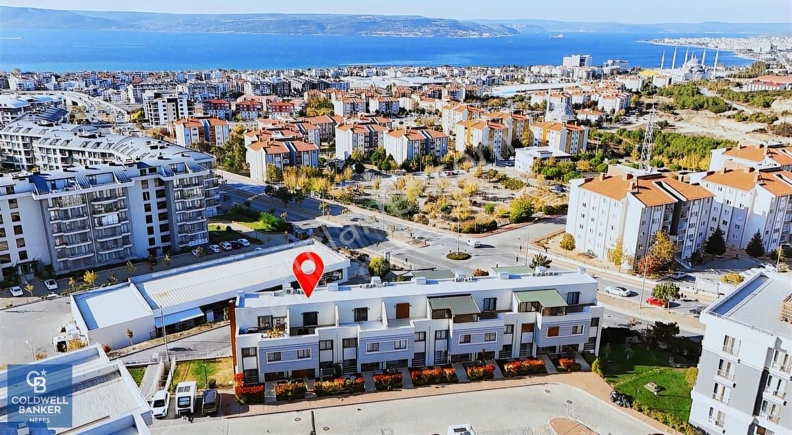 Çanakkale Merkez Kepez Bld. (Hamidiye) Satılık Daire ÇANAKKALE KEPEZ KONAKKALE SİTESİNDE 4+1 DENİZ MANZARALI DAİRE