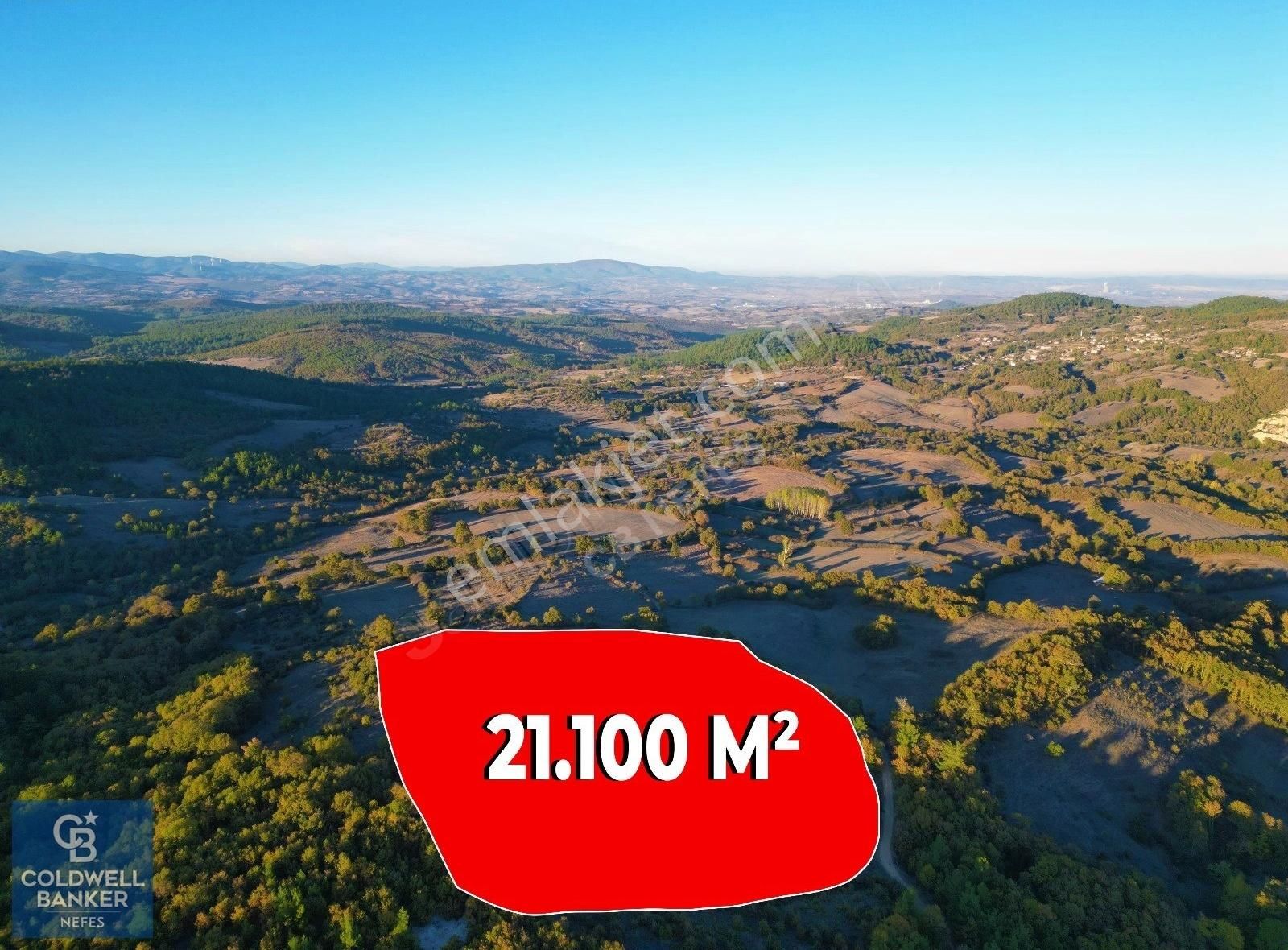 Çan Halilağa Köyü Satılık Tarla Çanakkale Çan Halilağa Köyünde 21100 M² Satılık Tarla !