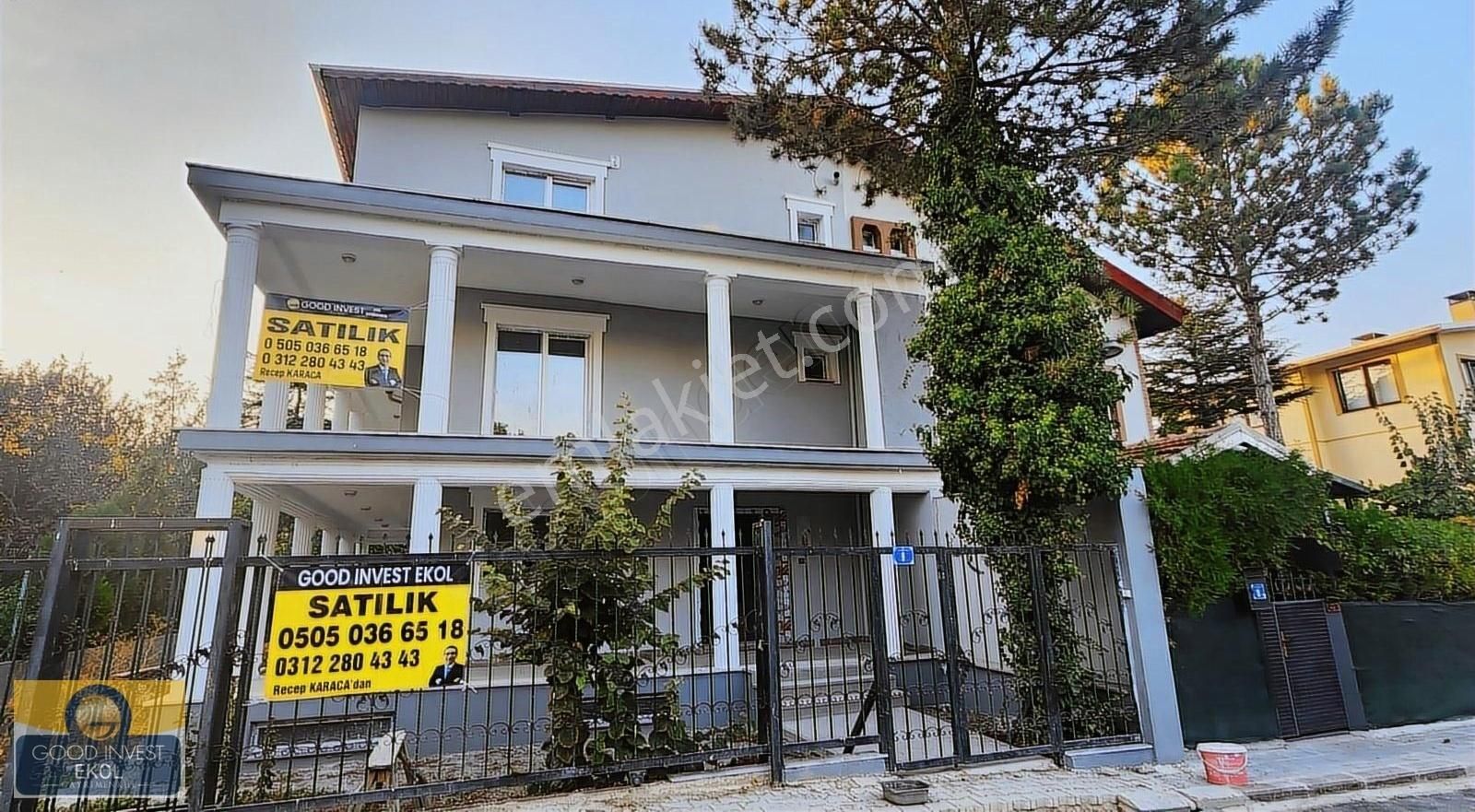 Gölbaşı Bahçelievler Satılık Villa GÖLBAŞI TRT HABERCİLER'DE 400M2 VİLLA GOOD INVEST EKOLDEN