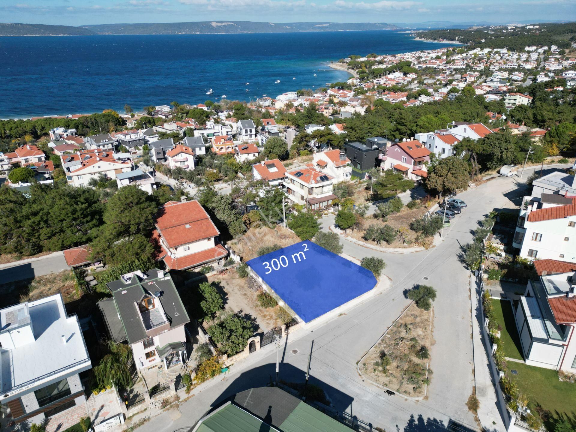 Çanakkale Merkez Güzelyalı Köyü Satılık Villa İmarlı Çanakkale Güzelyalı Deniz Manzaralı İmarlı Satılık 300 M² Arsa