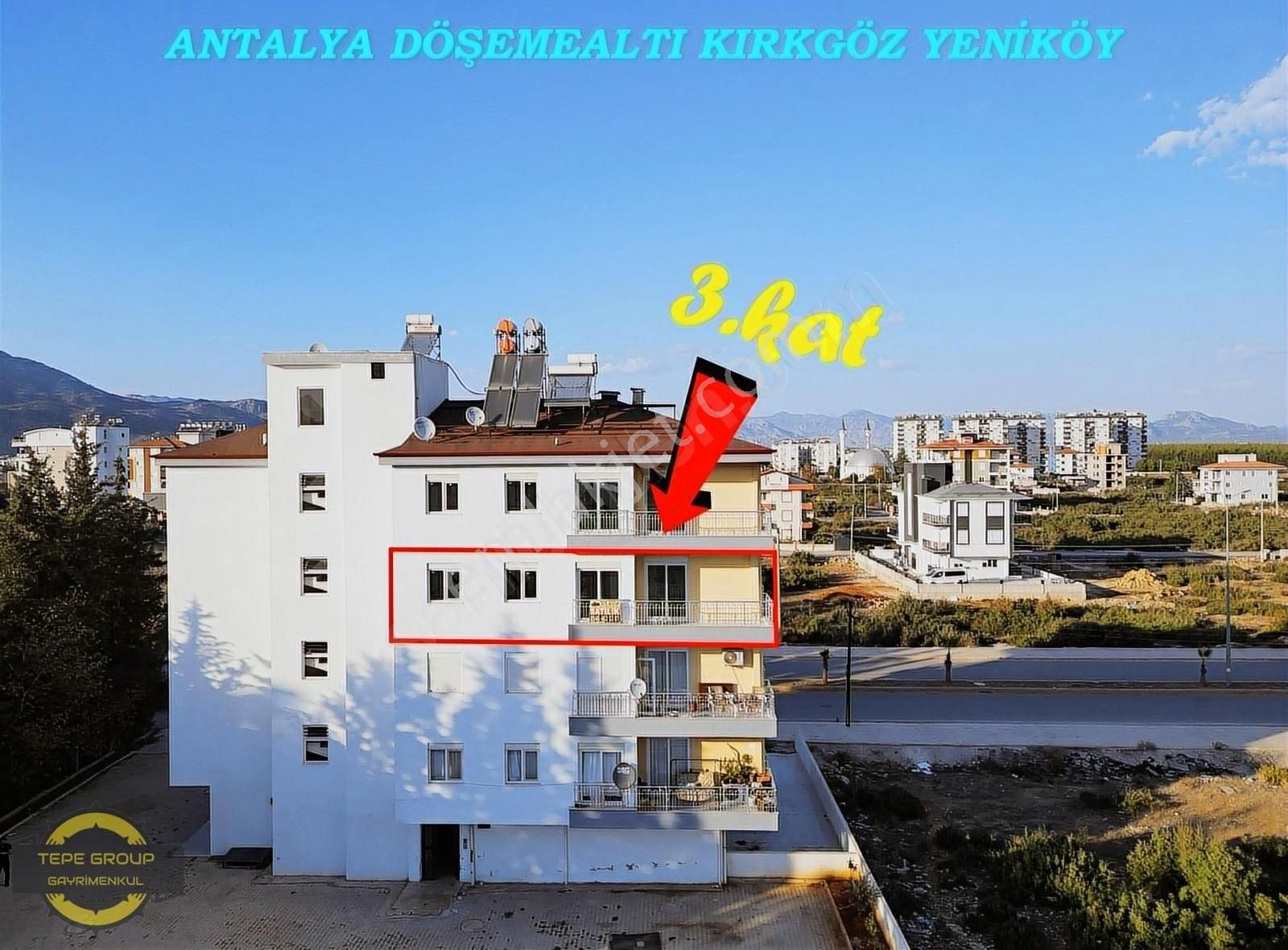 Döşemealtı Yeniköy Satılık Daire ANTALYA DÖŞEMEALTI KIRKGÖZ YENİKÖYDE 2+1 ASANSÖRLÜ SATILIK DAİRE