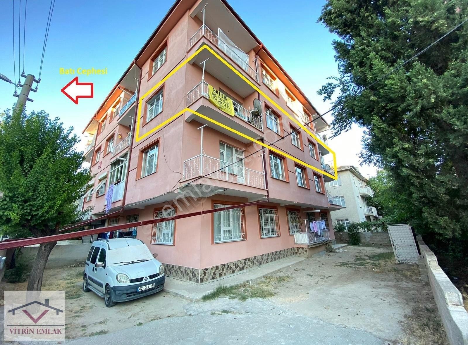 Selçuklu Bedir Satılık Daire VİTRİNDEN BEDİR MAH. KENT PLAZA AVM MEVKİ 3+1 SATILIK DAİRE