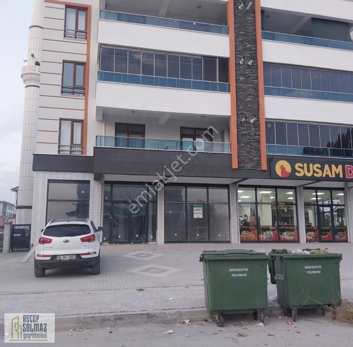 Meram Uluğbey Kiralık Dükkan & Mağaza Abdürreşit Caddesinde Kiralık 120 M2 Dükkan