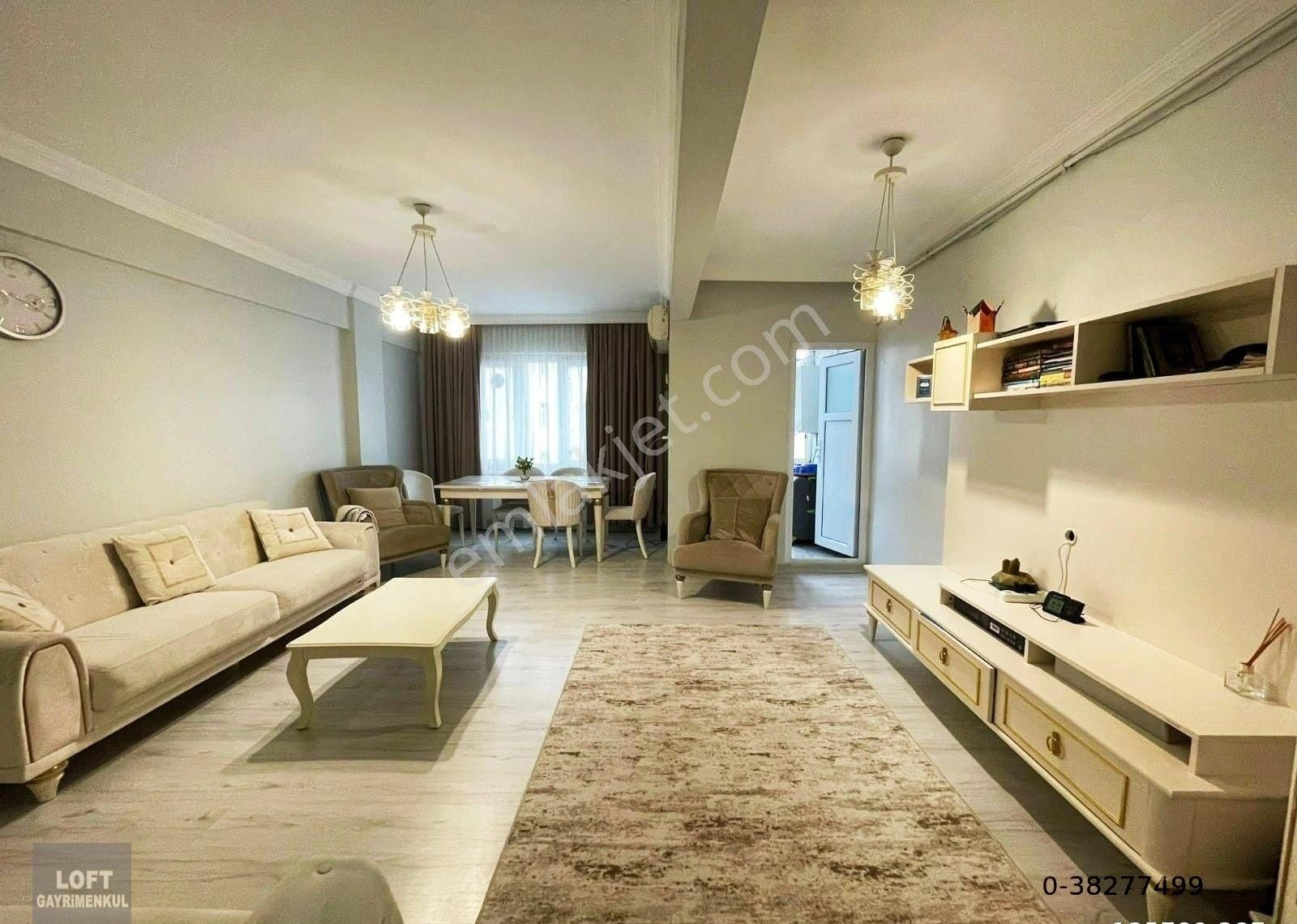 Küçükçekmece Kemalpaşa Satılık Daire Loft'tan Cadde Üzeri Ön Cephe Çift Balkonlu 2+1 Masrafsız Arakat