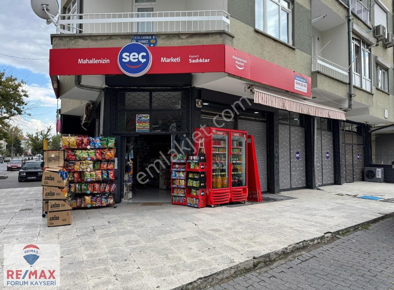 Kocasinan Fevzi Çakmak Devren Dükkan & Mağaza Kocasinan Fevzi Çakmak Mahallesi Devren Kiralık Market