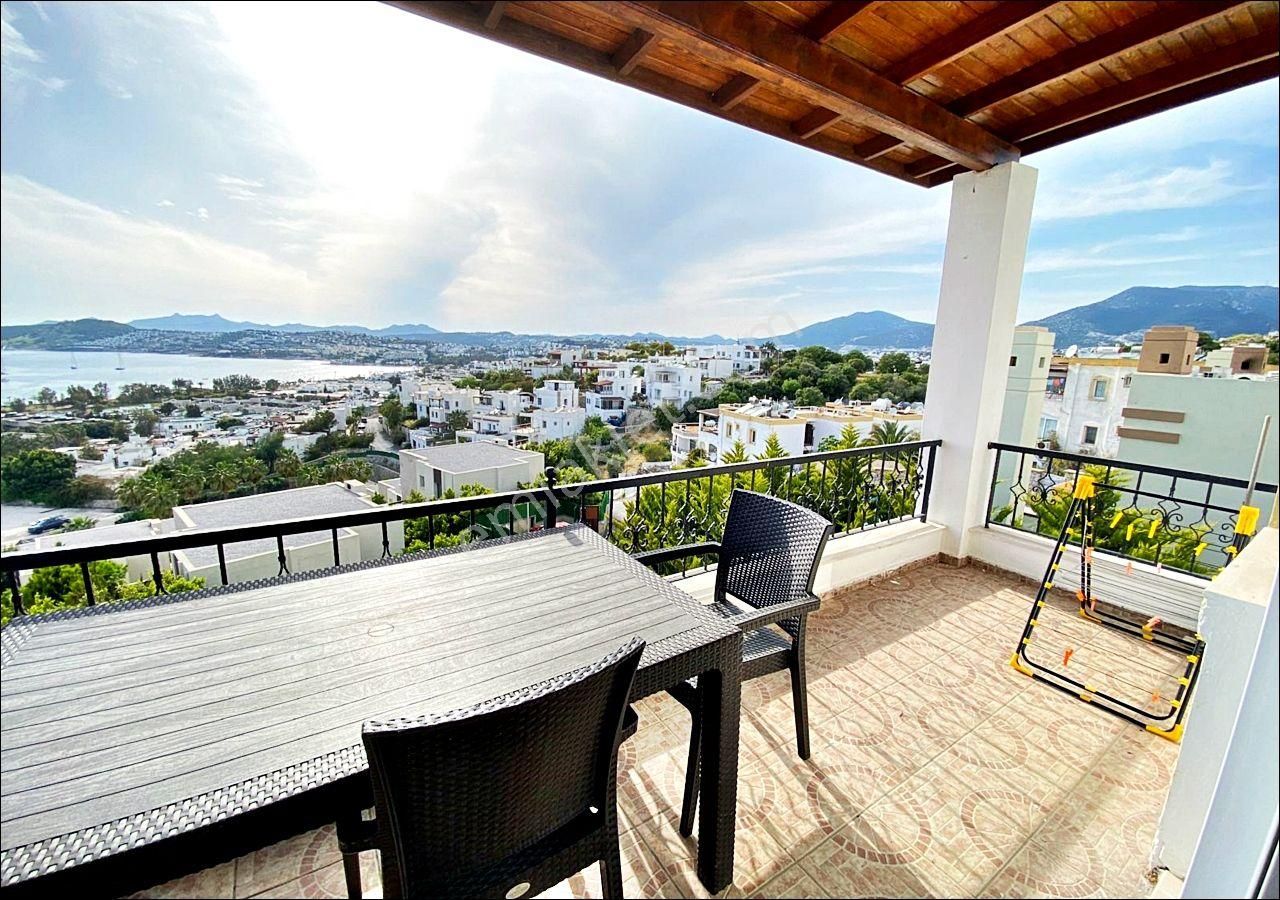 Bodrum Degirmenlere Yakın Eşyalı Kiralık Manzaralı Daire - Görsel 19