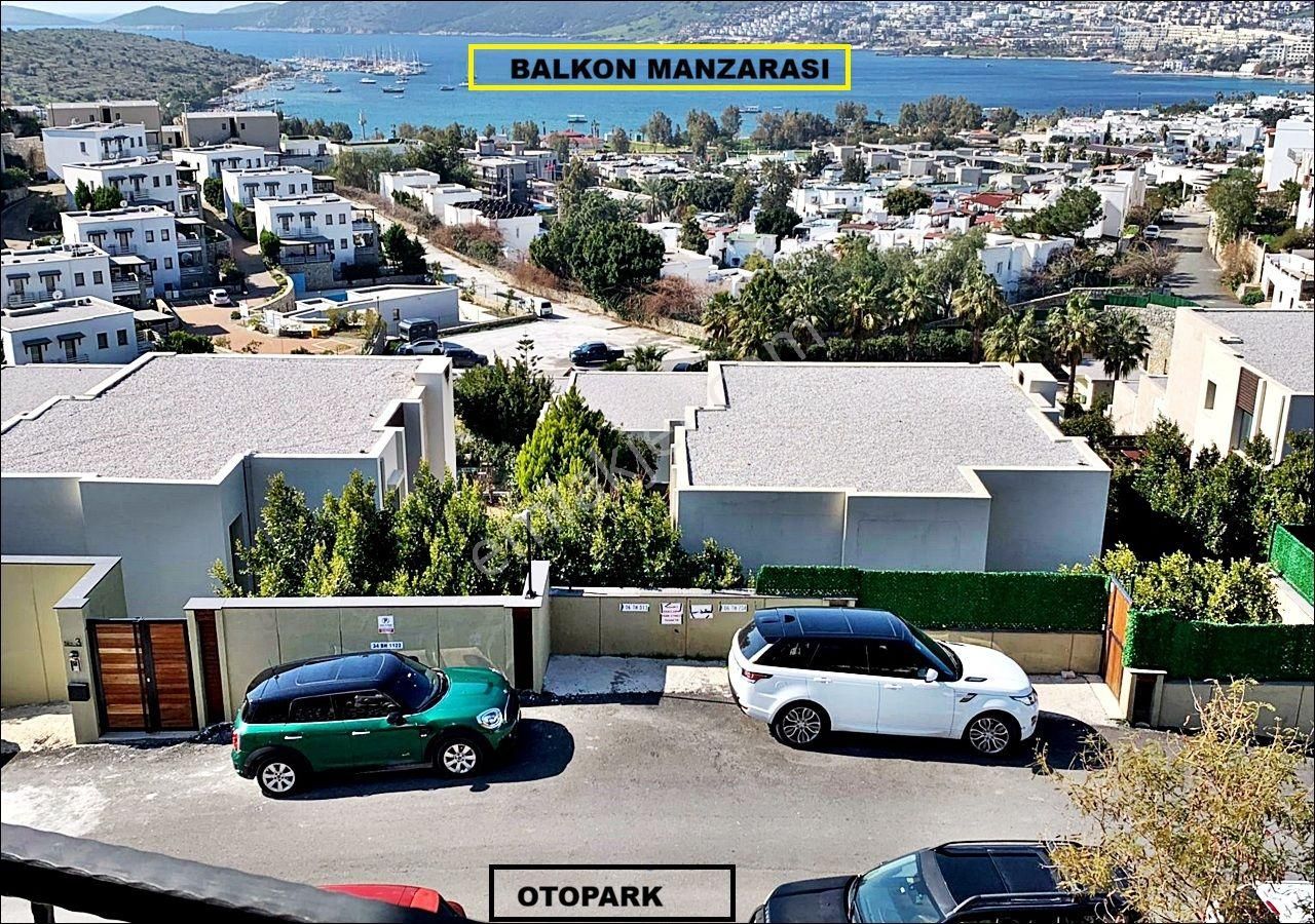 Bodrum Degirmenlere Yakın Eşyalı Kiralık Manzaralı Daire