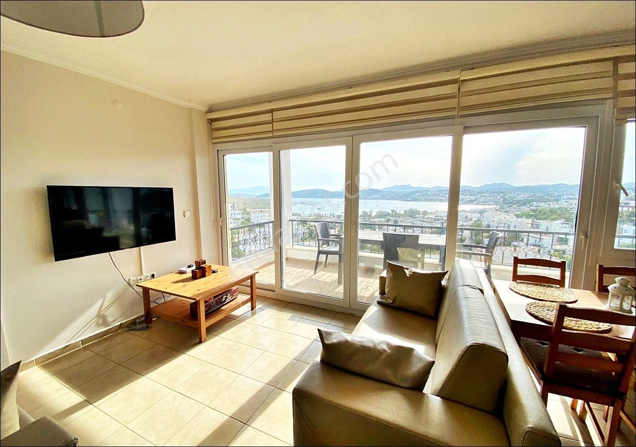 Bodrum Degirmenlere Yakın Eşyalı Kiralık Manzaralı Daire - Görsel 12