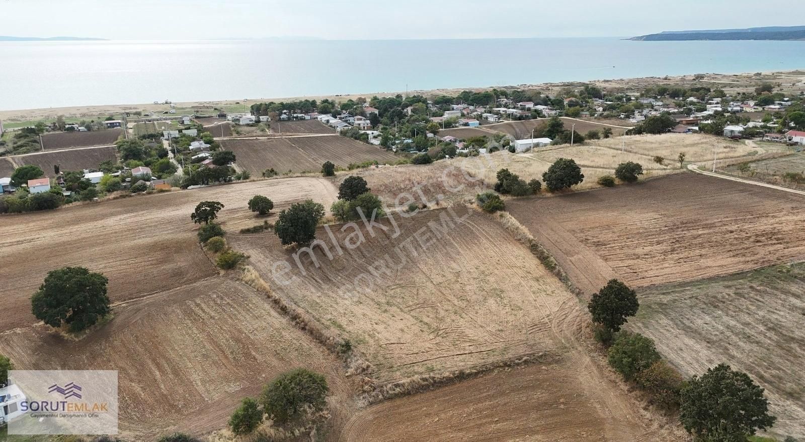 Keşan Mecidiye Köyü (Atatürk) Satılık Tarla DENİZ GÖREN KONUMDA TEK TAPU 4.300 M2 SATILIK TARLA