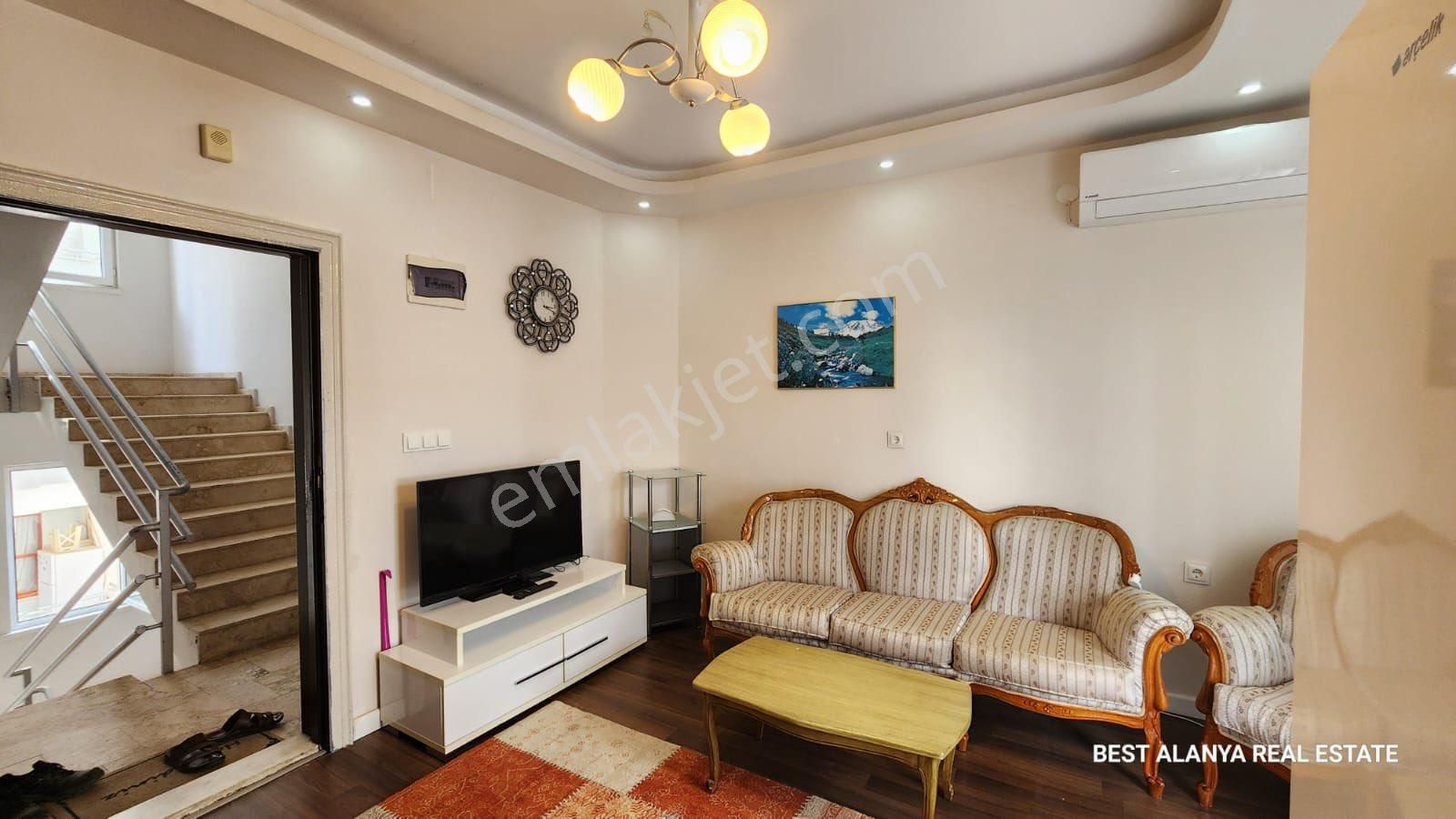 Alanya Mahmutlar Kiralık Daire Mahmutlar’da 1 + 1 eşyalı daire