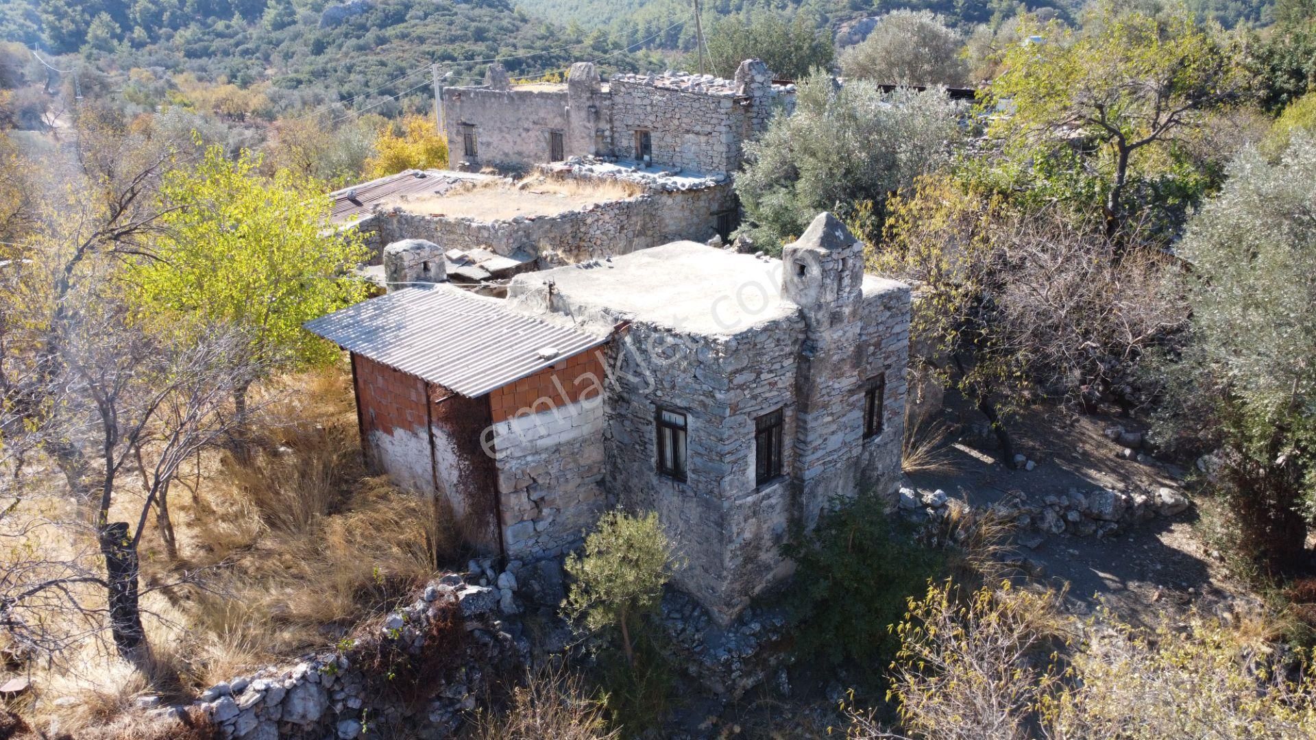 Datça Sındı Satılık Tarla Datça Sındı Zeytincikde Satılık Bahçeli Kargir Ev Ve Arsası