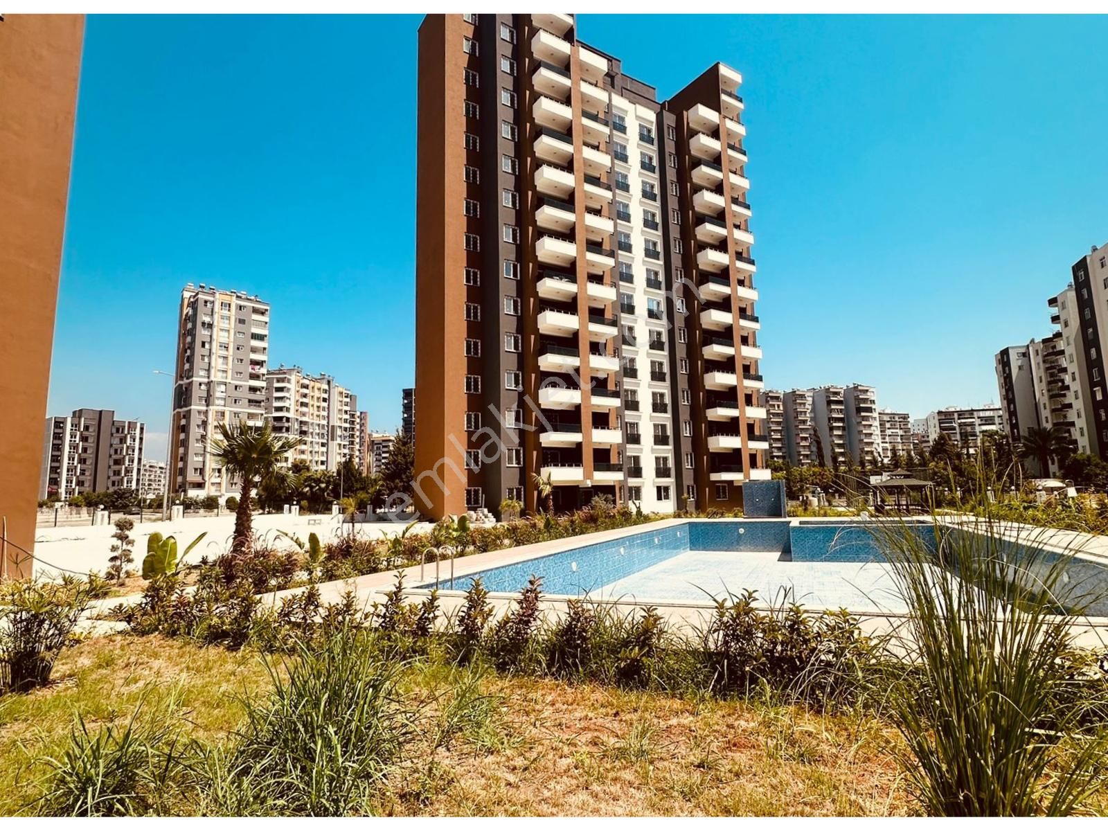 Mezitli Deniz Satılık Daire  ETHEREAL'DEN TECE'DE FULL DENİZ MANZARALI HAVUZLU 2+1 DAİRE