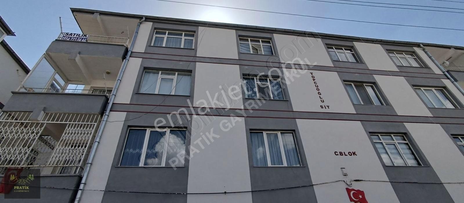 Kocasinan Yıldızevler Satılık Daire Pratik den// Yıldızevler Topçuoğlu sitesi 2+1 Satlık Daire