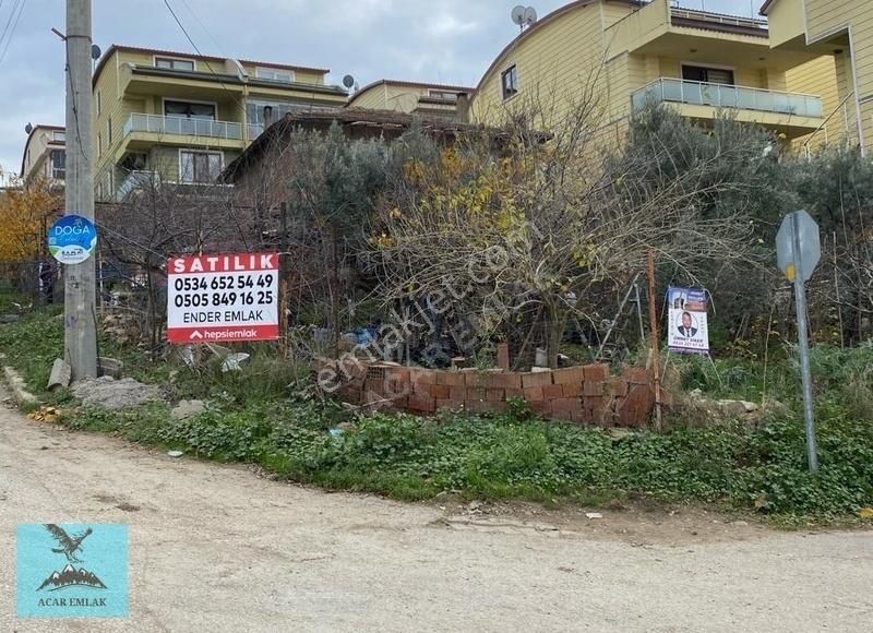 Bursa Gemlik Satılık Villa İmarlı ACAR EMLAK TAN UMURBEYDE DENİZ MANZARALI 540 M² VİLLA İMARLI