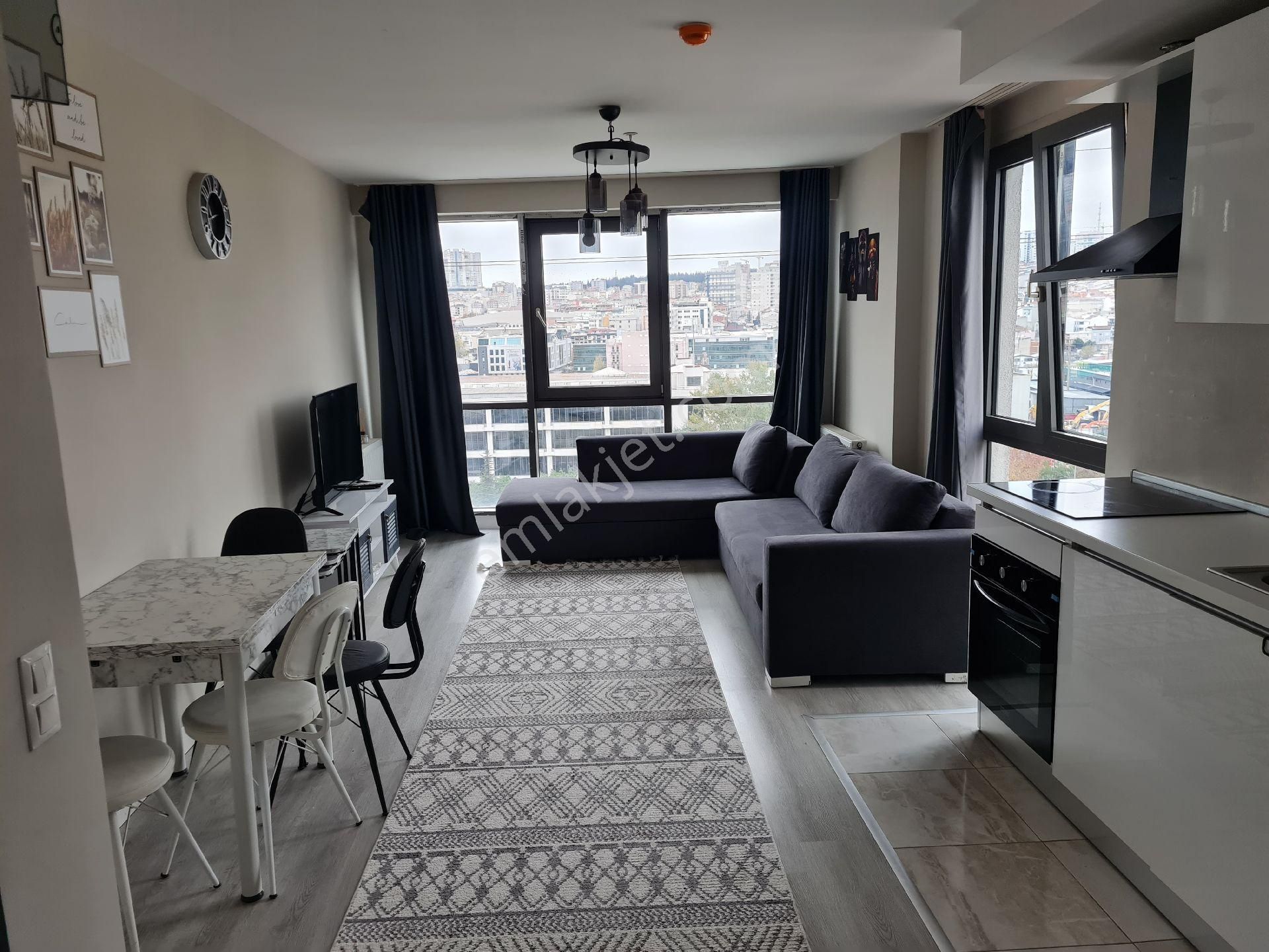 İstanbul Bağcılar Kiralık Residence  PEROLA  RESİDANS KİRALIK STÜDYO FULL EŞYALI ŞEHİR MANZARALI DAİRE