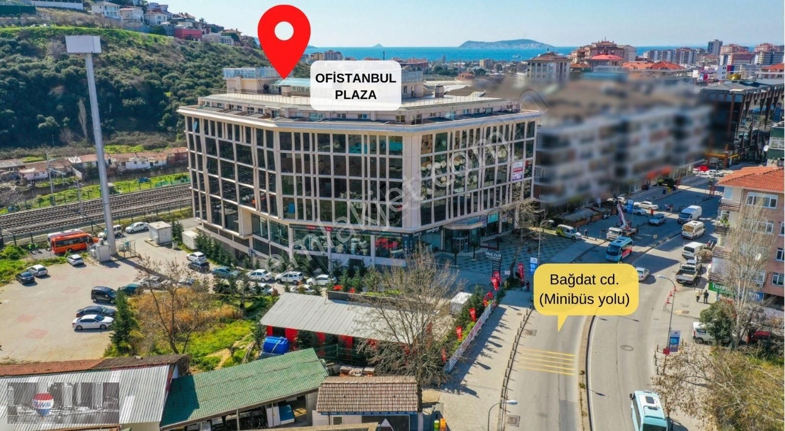 Maltepe Cevizli Kiralık Ofis MALTEPE OFİSTANBUL PLAZA'da 85m2/63m2 Net İSKANLI KİRALIK OFİS