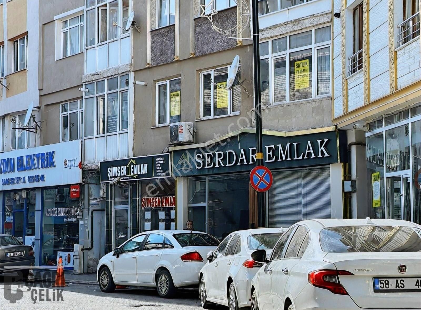 Sivas Merkez Çarşıbaşı Satılık Ofis ÇAĞRI ÇELİK GYD'DAN ÇARŞIBAŞI MAH'DE VİŞNELİ CAMİİ CİV. 1+1 BÜRO