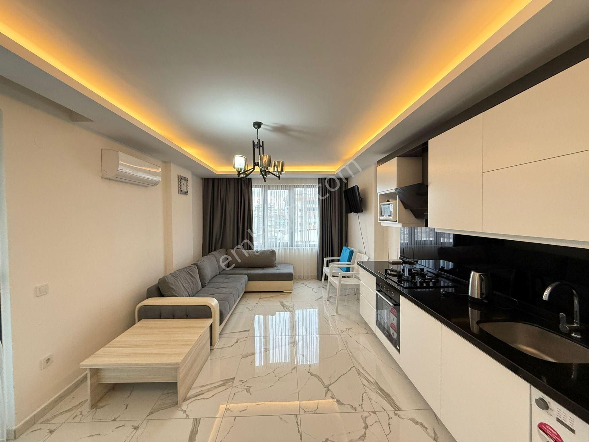 Alanya Mahmutlar Satılık Daire FORSALE 1+1 LUXURY APARTMENT 85 M2 ALANYA/MAHMUTLAR