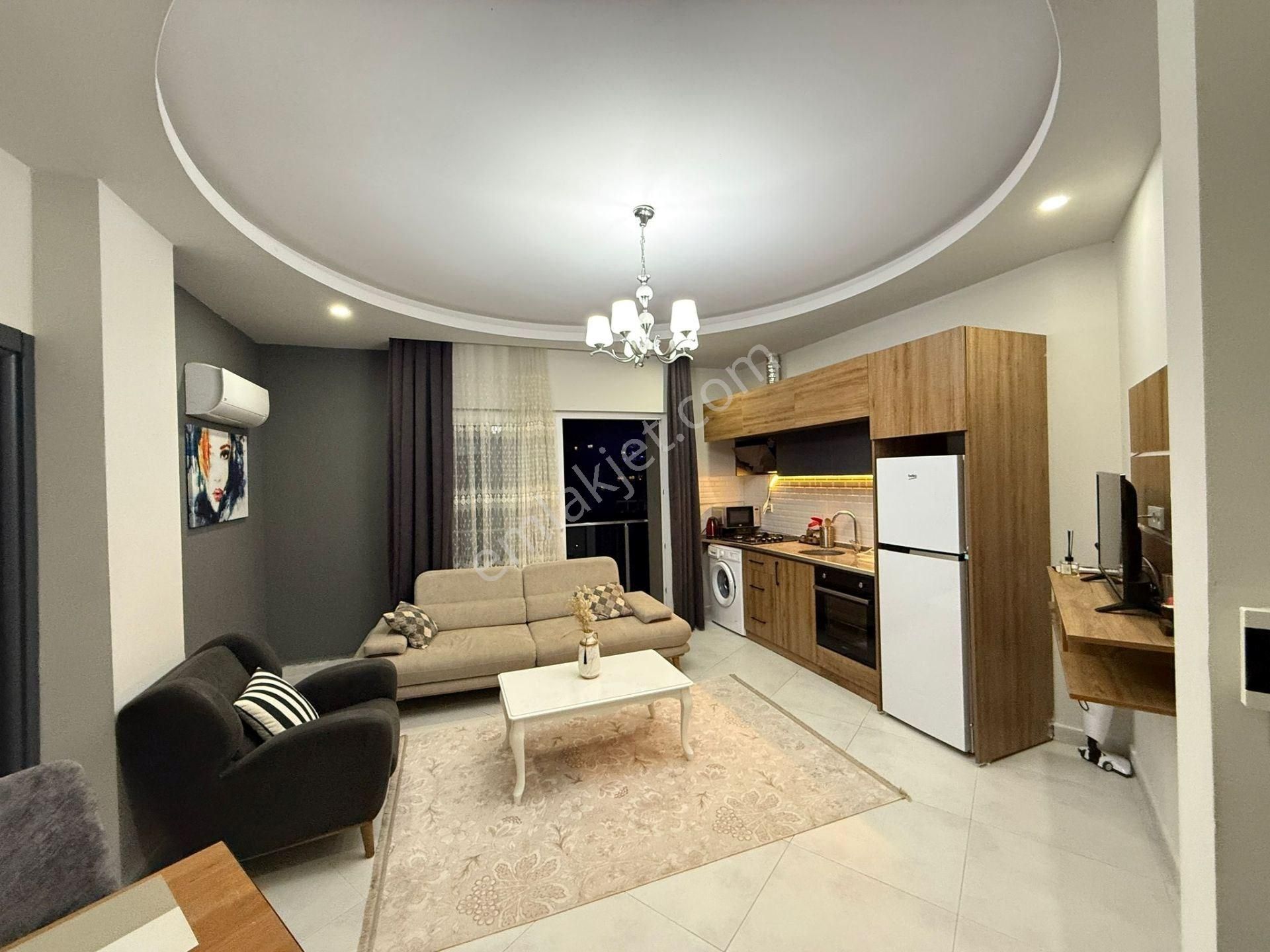 Alanya Mahmutlar Satılık Daire FORSALE 1+1 APARTMENT WITH FULL FURNITURE GOOD INVEST OPTION