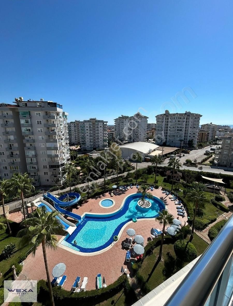 Alanya Cikcilli Satılık Daire CRYSTAL GARDEN'DA GENİŞ 1+1 EŞYALI SATILIK DAİRE