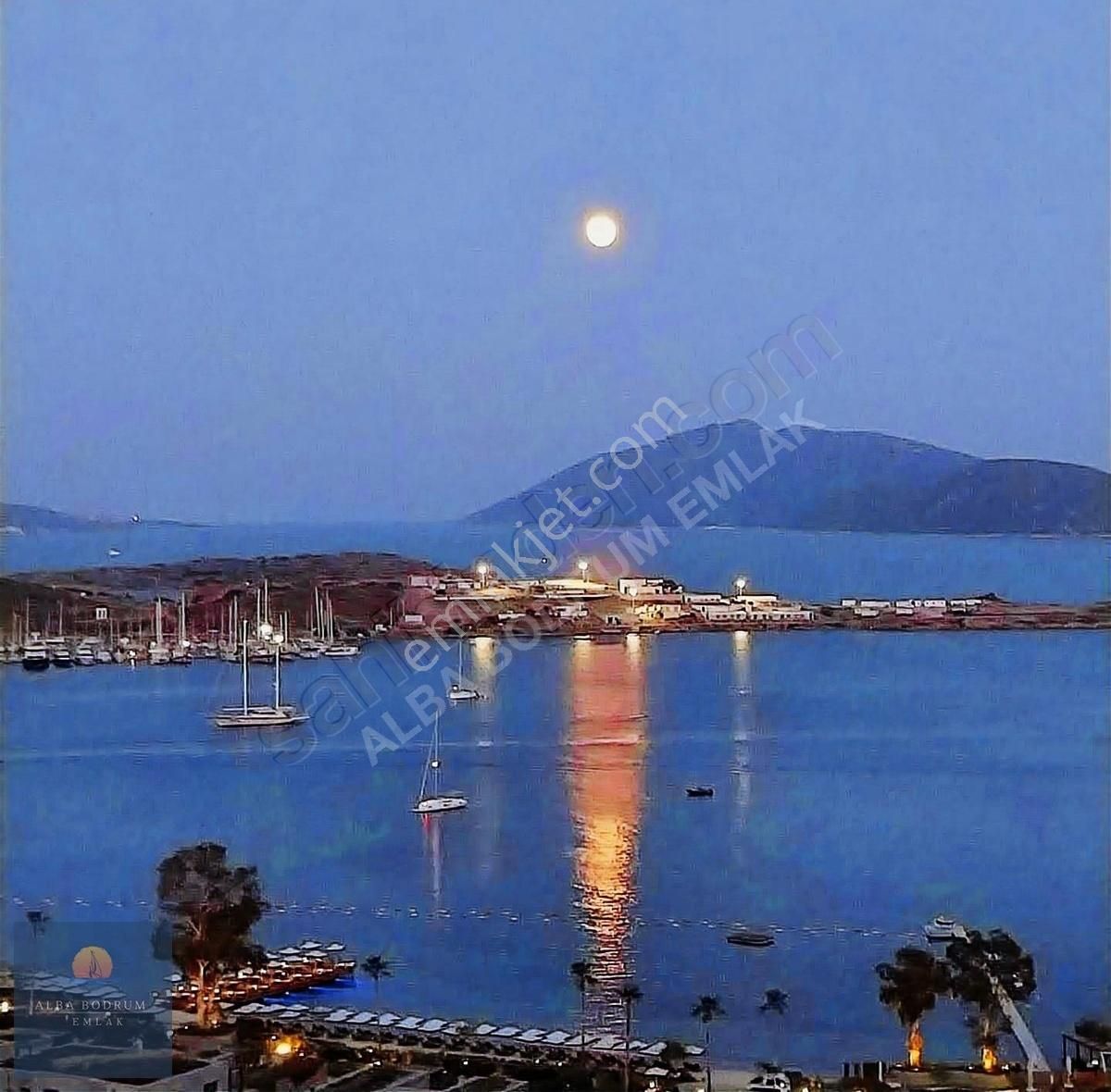 Bodrum Bitez Satılık Residence Full Deniz Manzaralı Satılık 1+1 Residences Daire