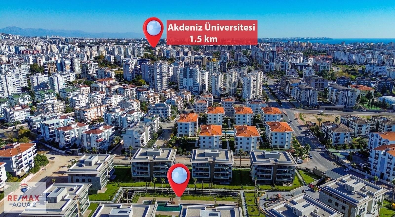 Konyaaltı Uncalı Satılık Daire UNCALI MAHALLESİ'NDE CASA BELLA'DA 2+1 SATILIK DAİRE