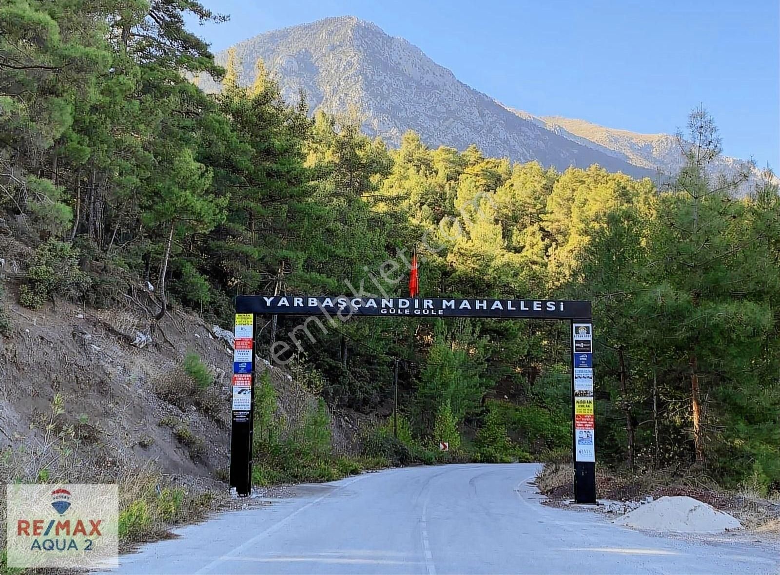 Konyaaltı Yarbaşçandır Satılık Tarla Yarbaşçandır'da Rıza-i Taksimli Manzaralı Satılık Arazi